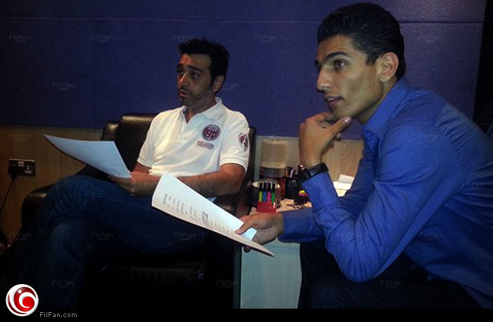 محمد عساف مع الملحن عصام كمال