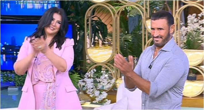 كاظم الساهر ومنى الشاذلي