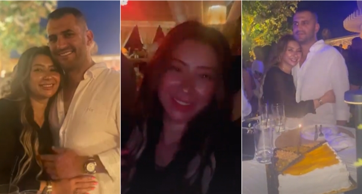 هشام ربيع وزوجته الأولى