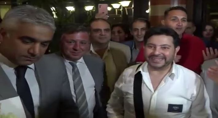 هاني شاكر في مطار دمشق