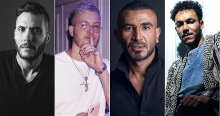 ويجز وأحمد سعد ومروان موسى وأمير عيد