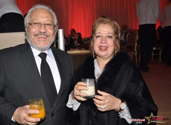 خالد زكي وزوجته