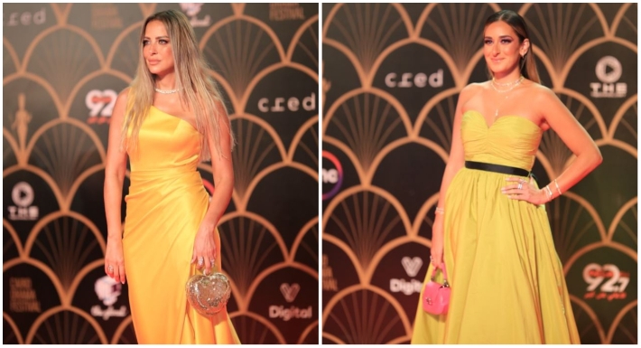 أمينة خليل وريم مصطفى