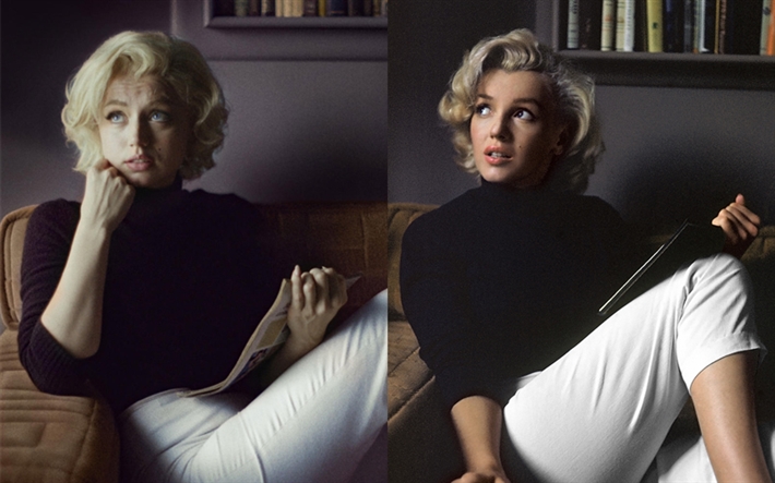 كيف حاولت آنا دي أرماس أن تحصل على رضا الراحلة مارلين مونرو قبل تمثيلها؟