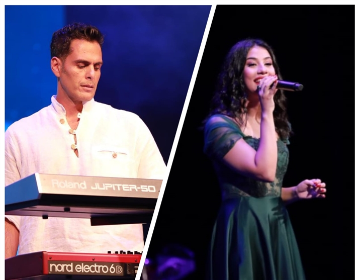 نوران أبو طالب وهشام خرما