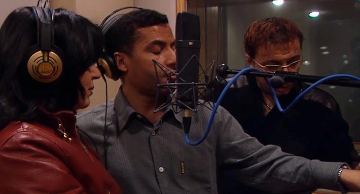 سميرة سعيد مع الشاب مامي وطارق مدكور