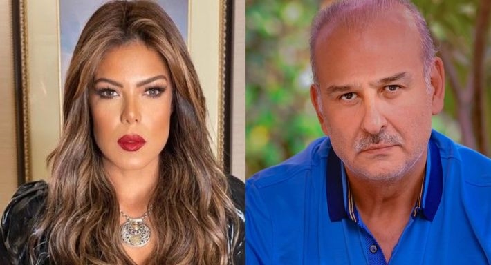 جمال سليمان وناهد السباعي