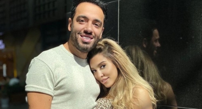 رامي جمال وزوجته ناريمان