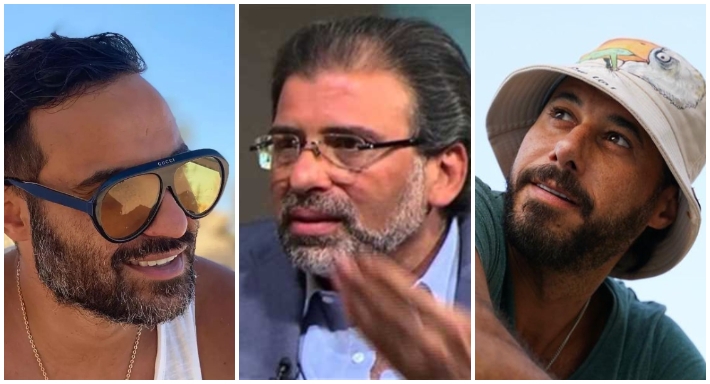 السعدني وخالد يوسف وأحمد فهمي