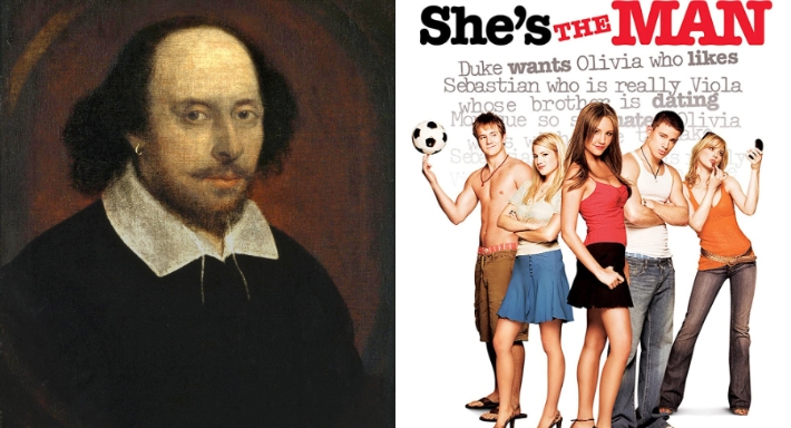 فيلم #السهرة_الرياضية هو She&#39;s The Man الذي عالج مسحرية لشكسبير