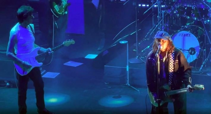 جوني ديب وجيف بيك في نيويورك