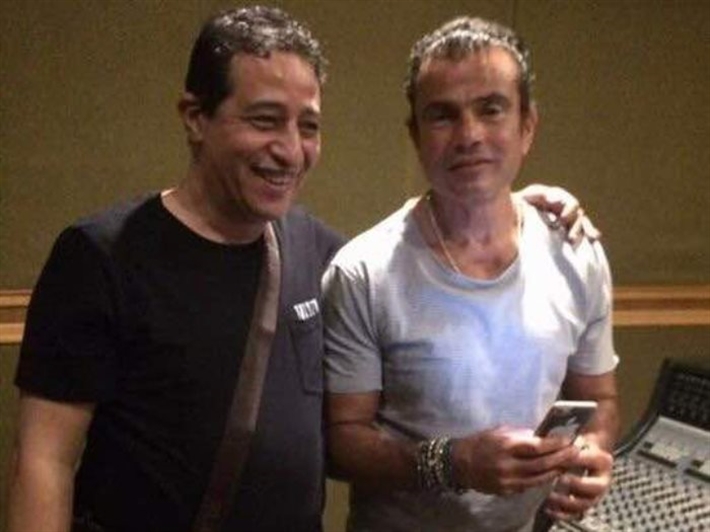 عمرو دياب ويحيى الموجي