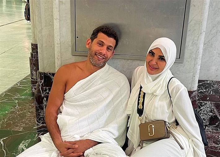 سالي عبد السلام وزوجها