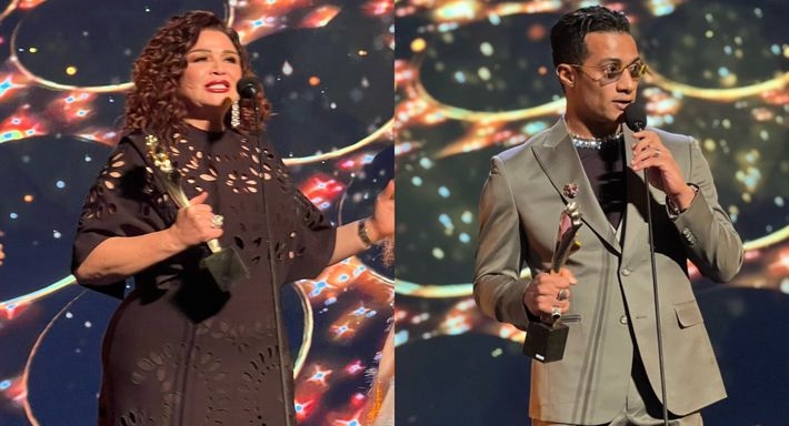 محمد رمضان وإلهام شاهين