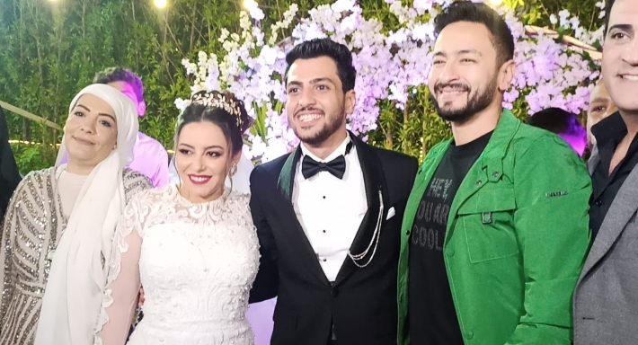 حفل زفاف إلهام عبد البديع