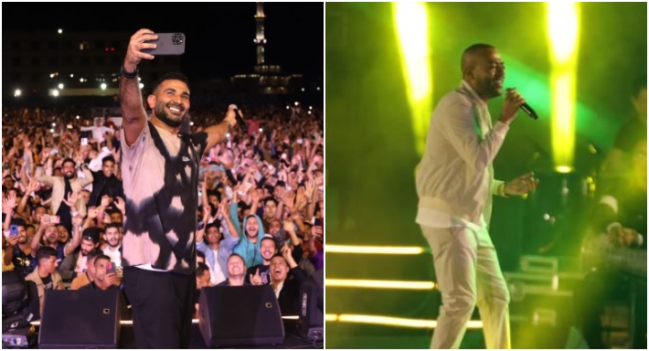 تامر عاشور وأحمد سعد