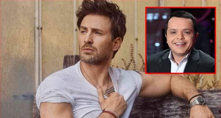 كريس إيفانز ومحمد هنيدي