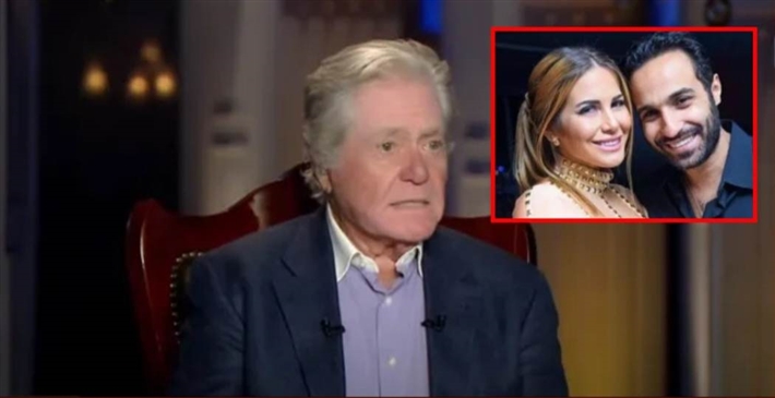 حسين فهمي وأحمد فهمي ومنة