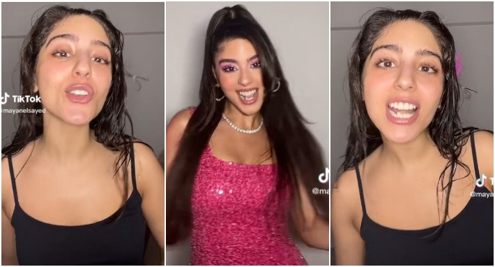 مايان السيد تشارك في تحدي تيك توك استعدادا لعيد ميلادها