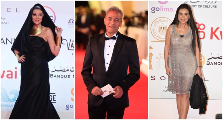 صبري فواز وأروى جودة ودينا