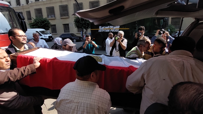 صورة من الجنازة