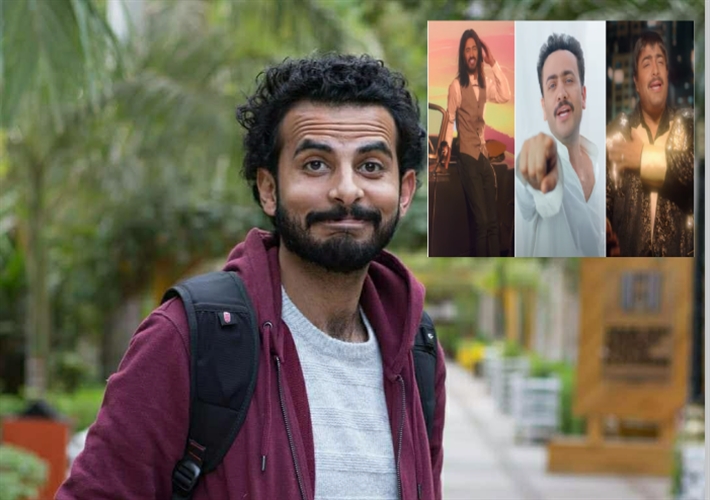 حسن إبراهيم وشخصيات إعلان تامر حسني