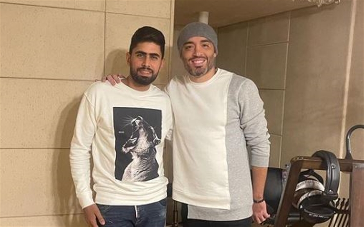 رامي جمال والمطرب النقاش أحمد سالم