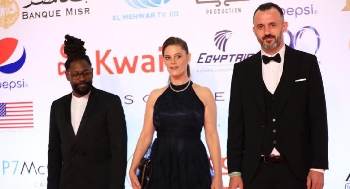 السجادة الحمراء لفيلم رائد الفضاء 