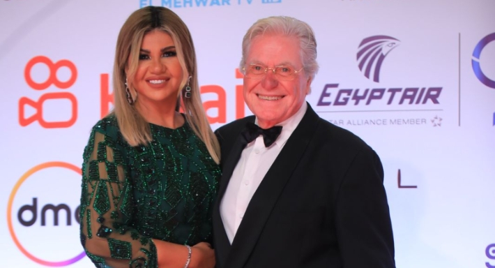 حسين فهمي وبوسي شلبي