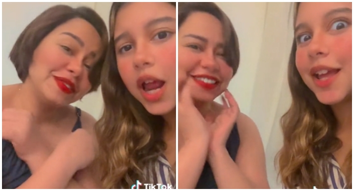 شيرين عبد الوهاب وابنتها