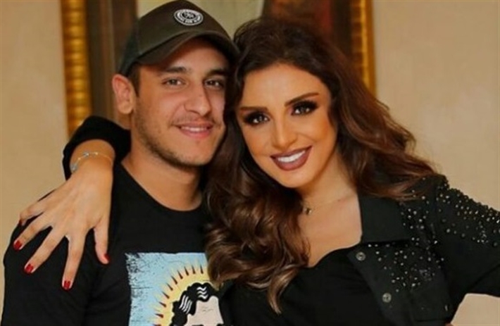 أنغام وابنها عمر