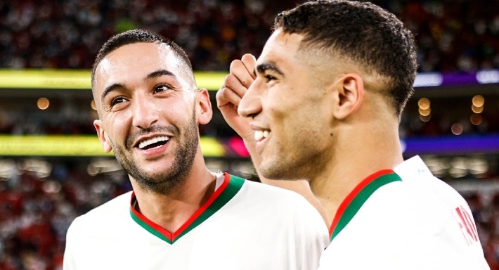 فوز المغرب على بلجيكا