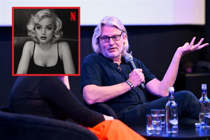 أندرو دومينيك يتحدث عن فيلم Blonde في مهرجان البحر الأحمر السينمائي