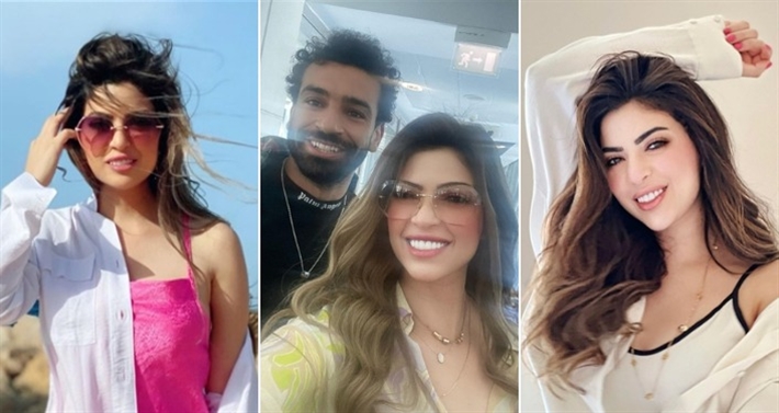 ميرنا جميل ومحمد صلاح