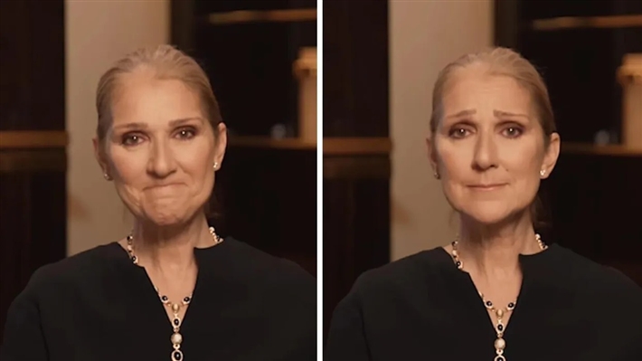 سيلين ديون تعلن إصابتها بمرض عصبي نادر وإلغاء حفلاتها الصيفية