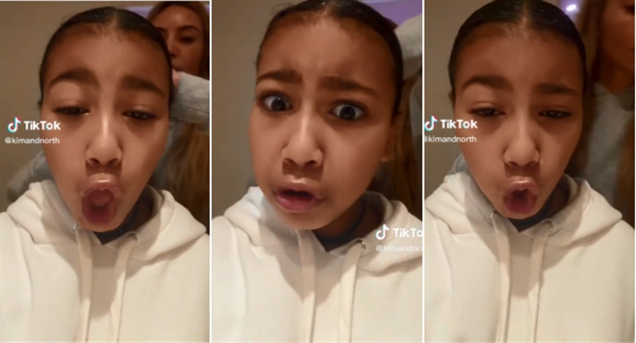 ابنة كيم كاردشيان