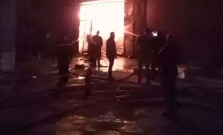 صورة من الحريق