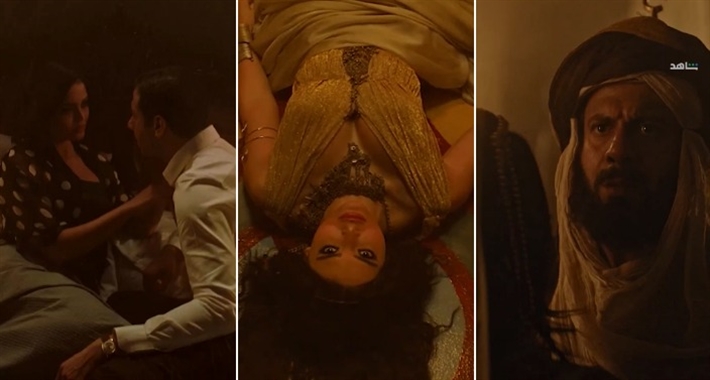 محمد فراج وأسماء جلال من الغرفة 207