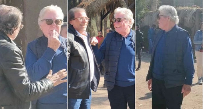 حسين فهمي وخالد يوسف