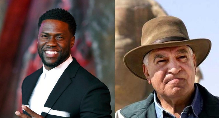 زاهي حواس مستعد لمقابلة كيفين هارت