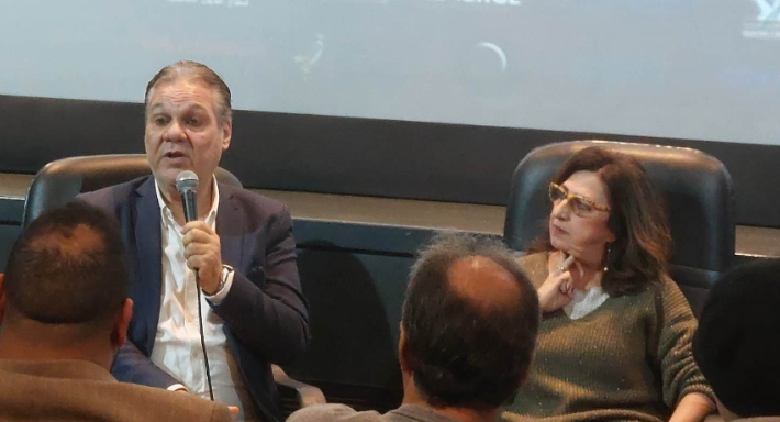 ماريان خوري وشريف مندور