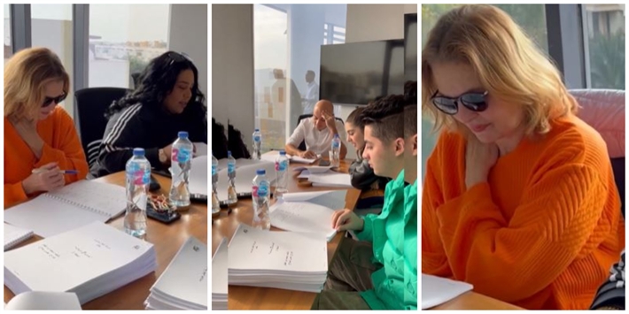 تحضيرات مسلسل حمد الله على السلامة