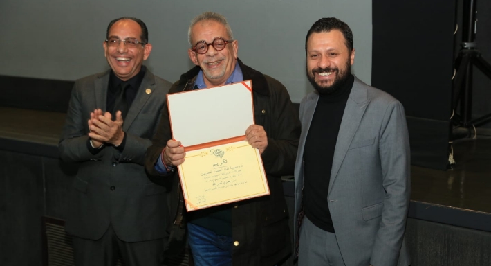 أحمد شوقي ويسري نصر الله وخالد عبد الجليل