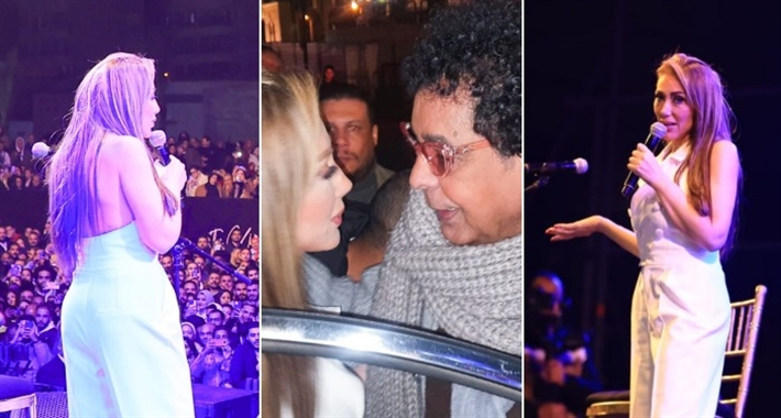 ريهام سعيد ومحمد منير