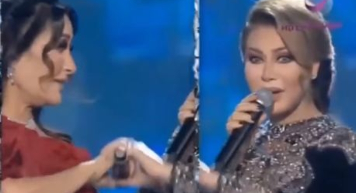 نوال الزغبي تمنع لطيفة من مشاركتها في الغناء