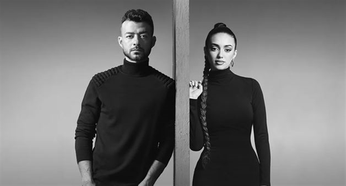 ميرنا هشام وهيثم شاكر