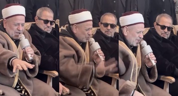 جورج وسوف والشيخ ياسر الصالح