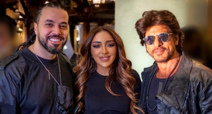 شاروخان وجريني وجميلة البداوي 