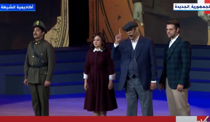 أحمد بدير في احتفالية عيد الشرطة