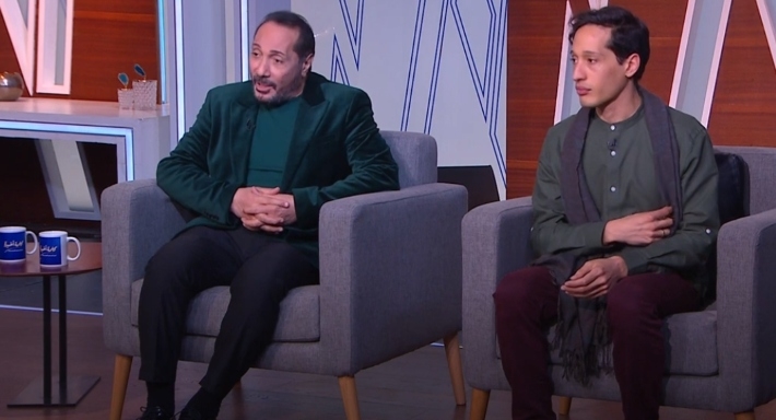 علي الحجار وابنه أحمد